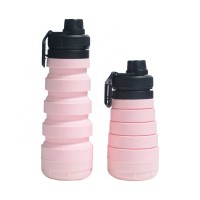 collapsible silicone water bottle Sport With Custom Logo