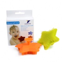 Soft Silicone Bath Brush Daily Necessities Silicone Baby Bath Brush Hair Brush