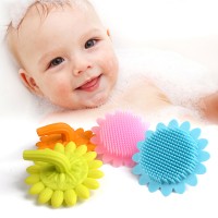 BPA Free Silicone Custom Soft Body Wash Brush Silicone Bath Brush