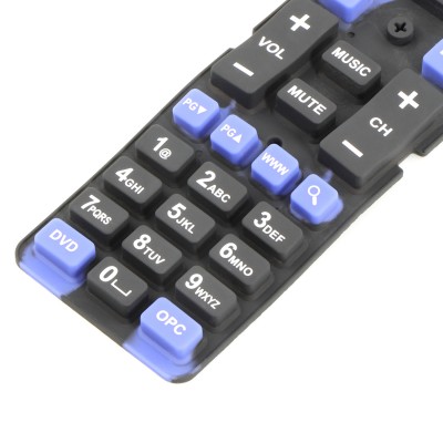 custom usb keypad usb metal numeric silicon button keypad